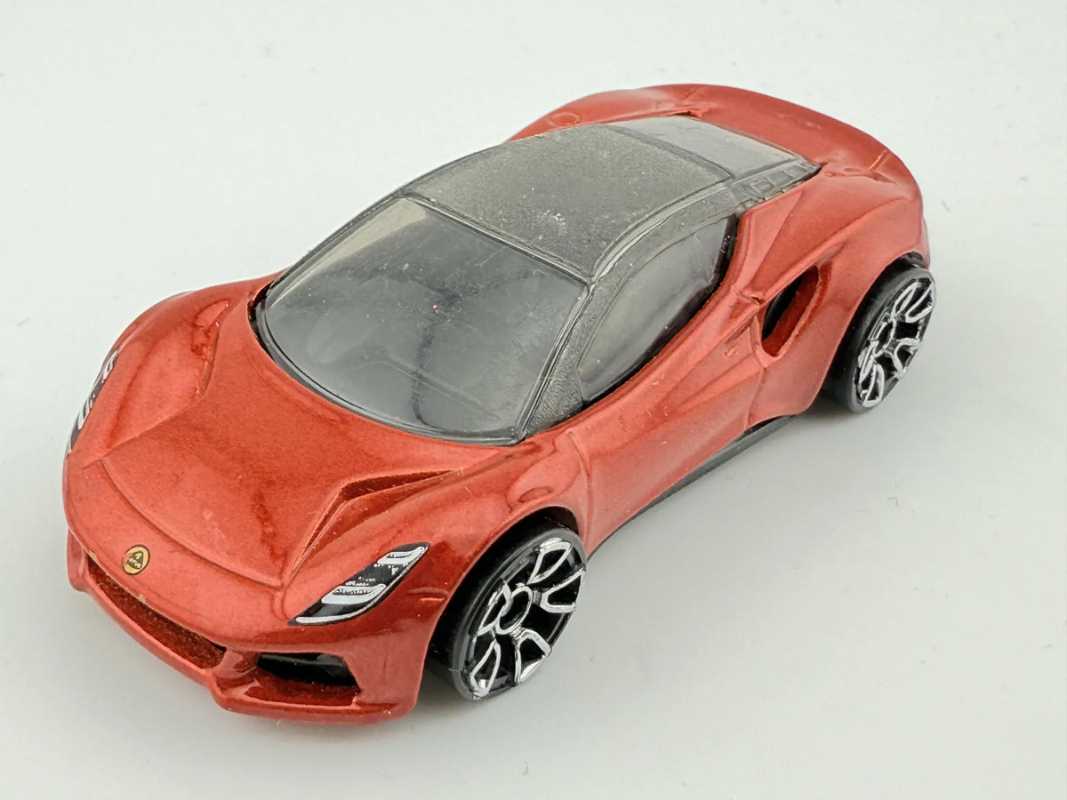 LOTUS EMIRA, Hot Wheels 2022, Die cast HCTOO, Czerwony, 1:64, Resoraki – zdjęcie 8
