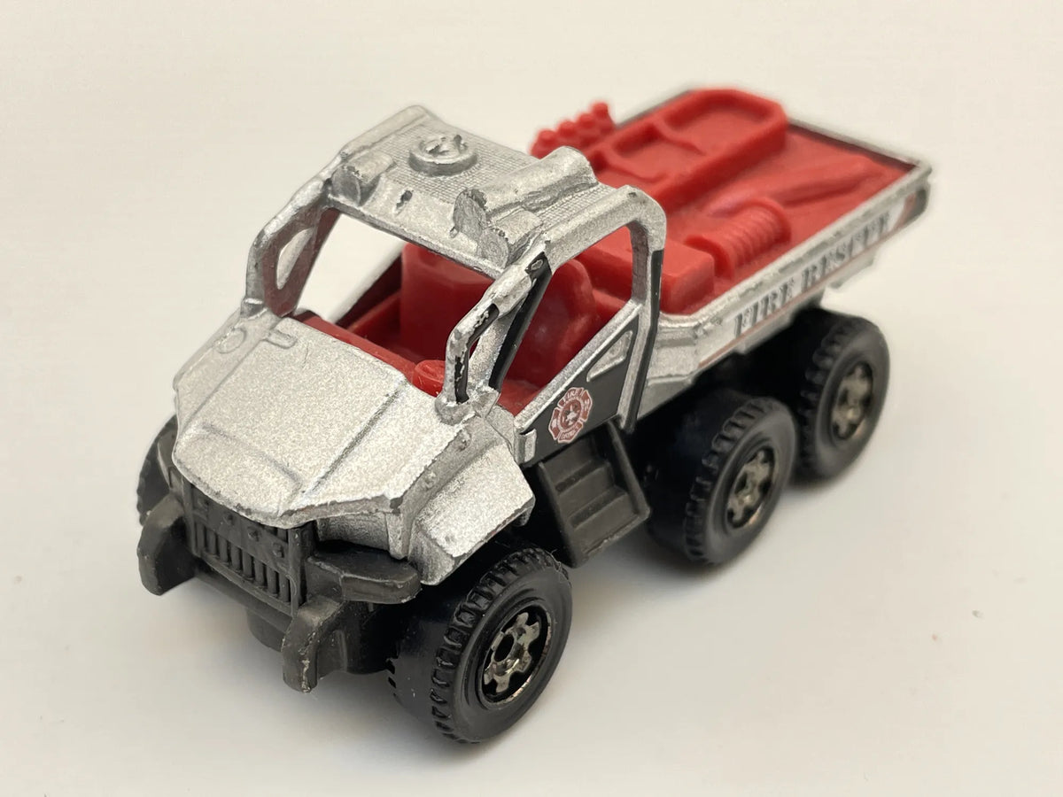 TRAIL TRACKER, Matchbox 2013, Resoraki, Die cast Bdv66 Mb912, Srebrny, 1:64 – zdjęcie 8