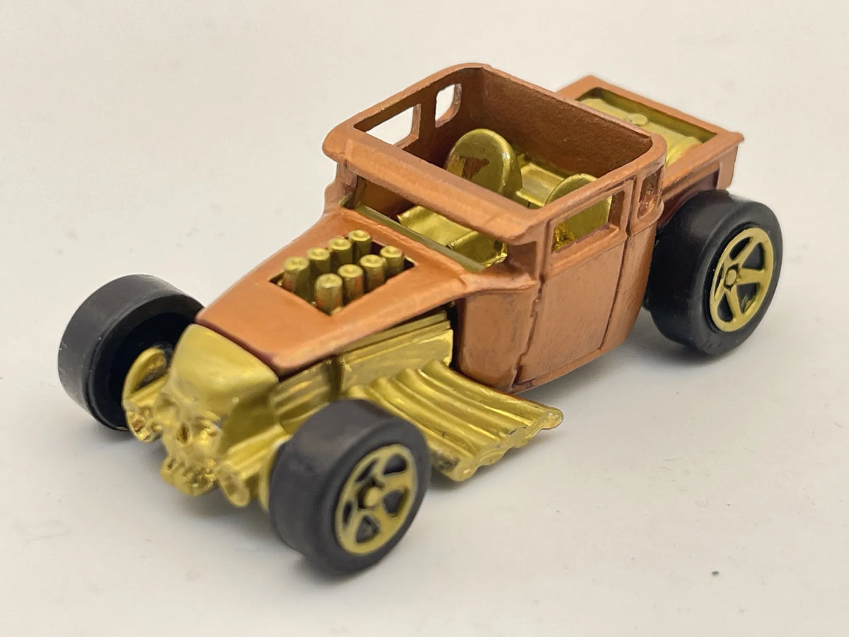 BONE SHAKER, Hot Wheels, Resoraki, Die cast, Złoty, 1:64 – zdjęcie 8