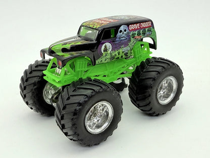 Grave Digger Hot Wheels Czarny 1:64 – zdjęcie 10