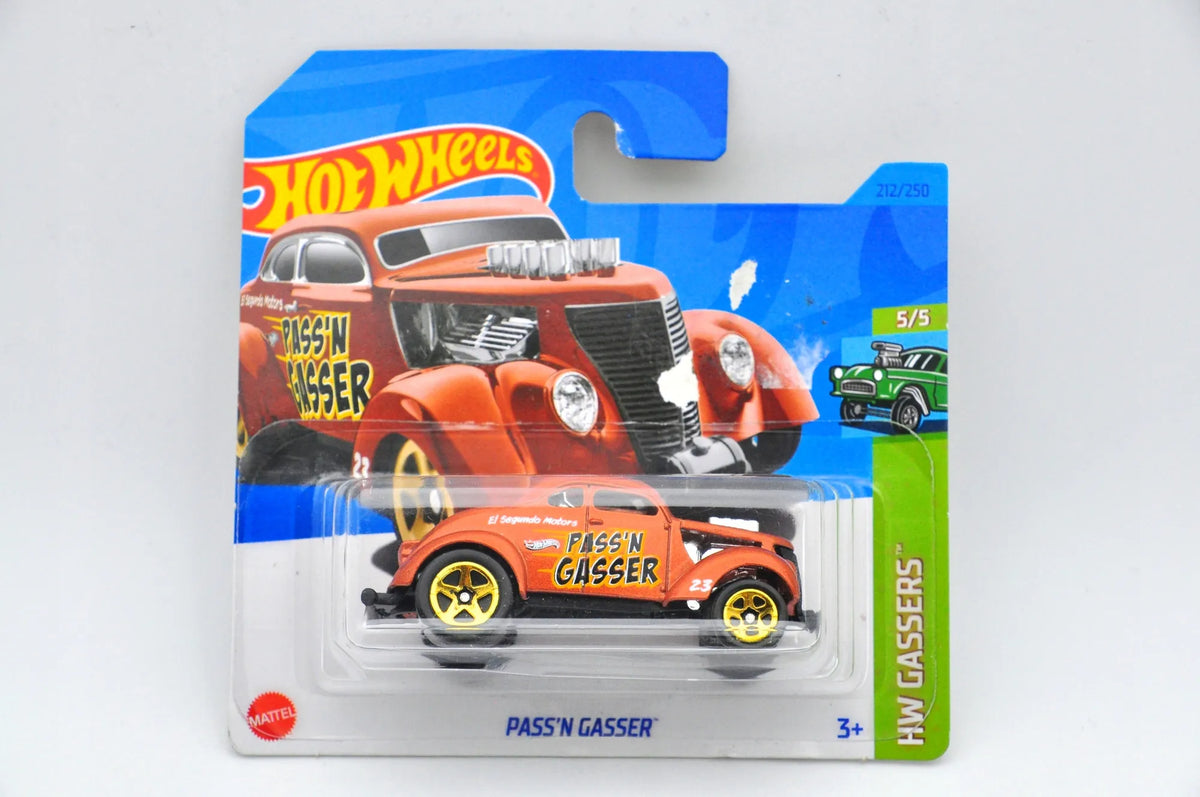 Pass'N Gasser Hot Wheels 2023 Czerwony 1:64 – zdjęcie 9