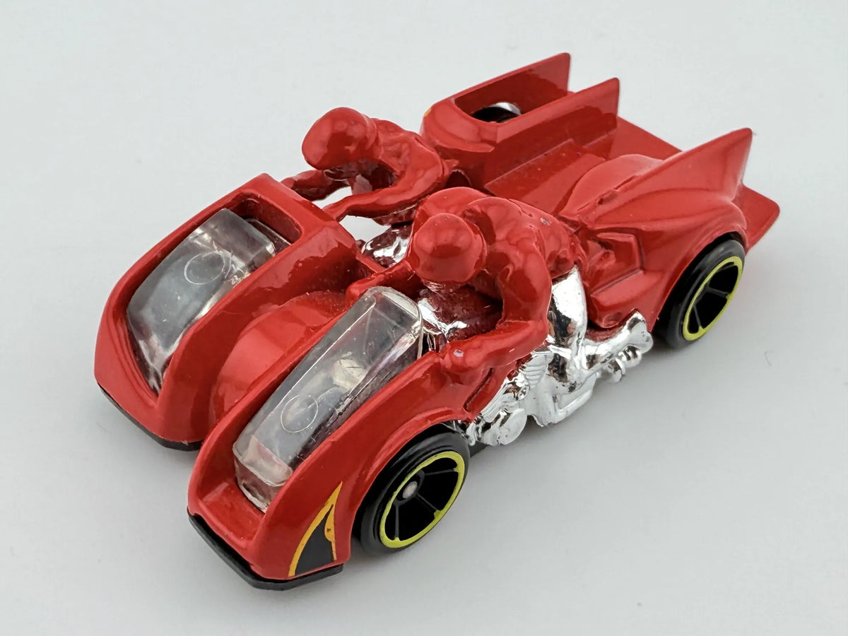 SIDE RIPPER, Hot Wheels 2015, Die cast H39, Czerwony, 1:64, Resoraki – zdjęcie 8