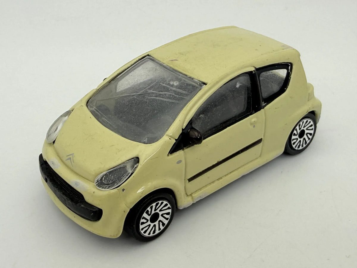CITROEN C1, Bburago, Die cast No.1143, Beżowy, 1:43, Resoraki – zdjęcie 8
