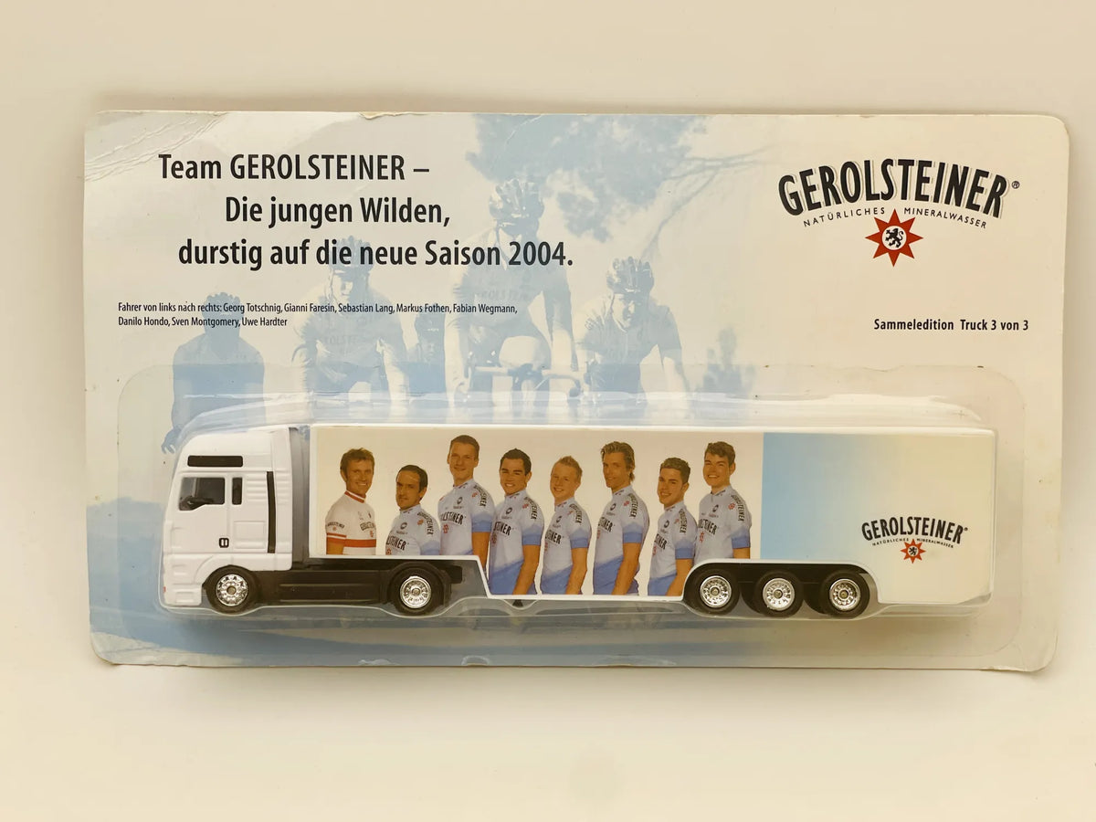 Man Tga Hümmer 1:87 Niemiecka drużyna kolarska Team Gerolsteiner Blister – zdjęcie 7