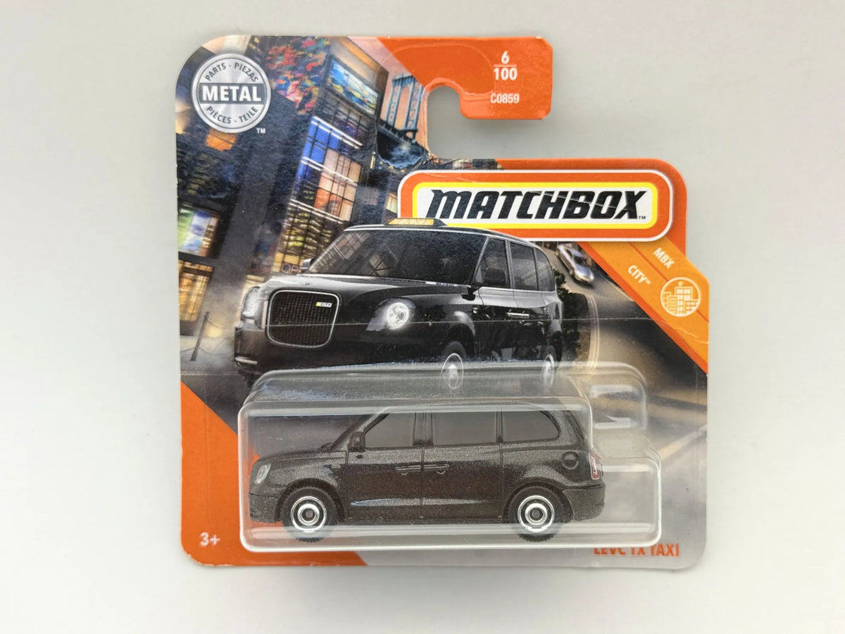 LEVC TX TAXI CITY London Taxi Matchbox 2020 Czarny 1:64 – zdjęcie 8