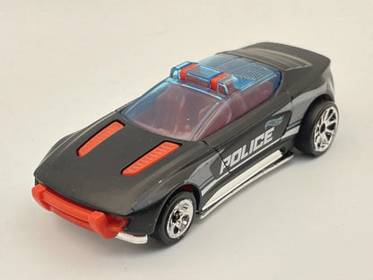 ALPHA PURSUIT POLICE, Hot Wheels 2019, Resoraki, Die cast GHB75 Czarny 1:64 – zdjęcie 8