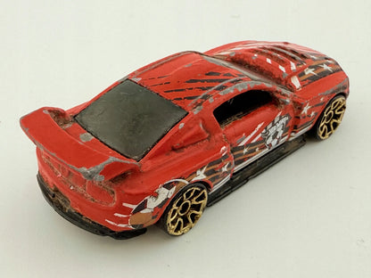 Custom 12 Ford Mustang Hot Wheels 2011 Czerwony 1:64 – zdjęcie 8