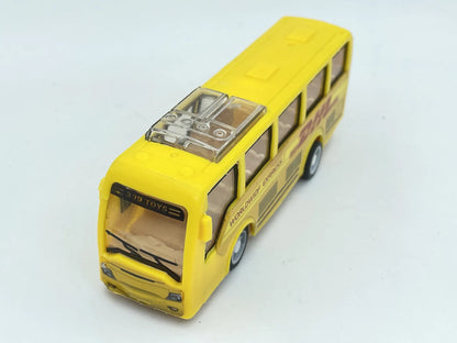 AUTOBUS MIEJSKI MIDIBUS, WORLDWIFT EXPRESS DHL 399 Toys Żółty 1:64 Resoraki – zdjęcie 8