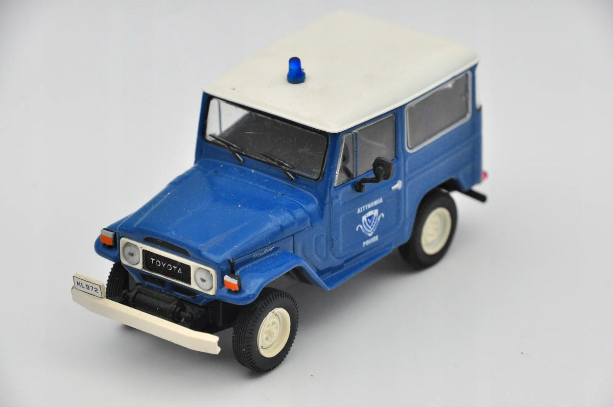 LAND CRUISER, Toyota, Resoraki, Die cast, Niebieski, 1:43 – zdjęcie 8