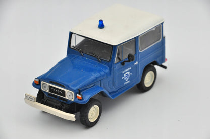 LAND CRUISER, Toyota, Resoraki, Die cast, Niebieski, 1:43 – zdjęcie 8