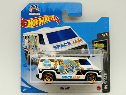 70S Van Hot Wheels 2021 HW Space 1:64 Van SPACE JAM Blister Biały – zdjęcie 9