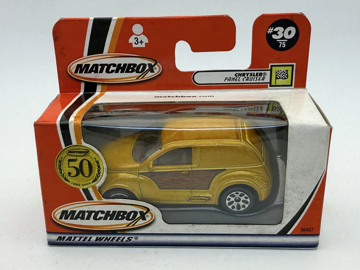 CHRYSLER PANEL CRUISER Cool Concepts Matchbox 2002 Złoty 1:64 – zdjęcie 7