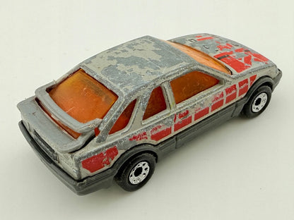Ford Sierra Xr4I Matchbox Srebrny 1:64 Made in Macau – zdjęcie 10