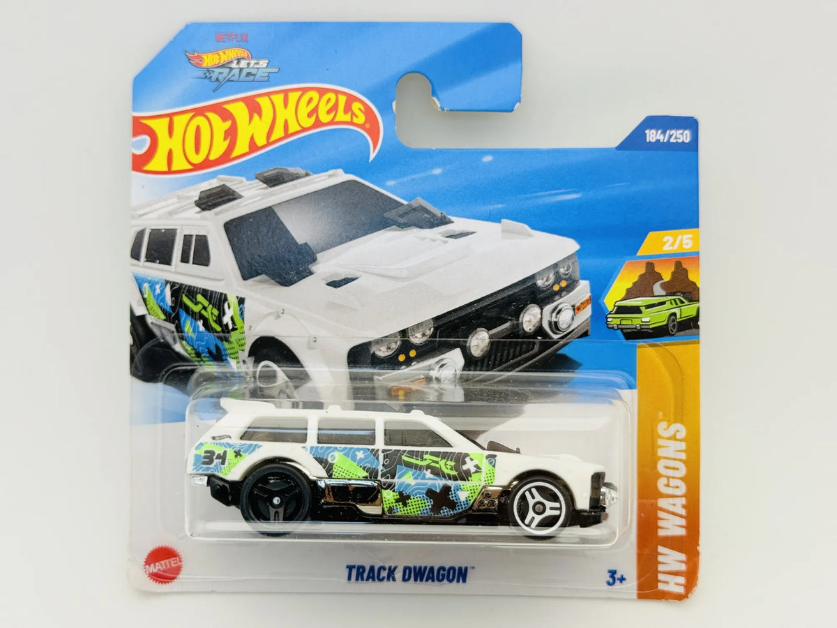 Track Dwagon Hot Wheels 2025 HW Vans 1:64 34 Blister Biały – zdjęcie 9