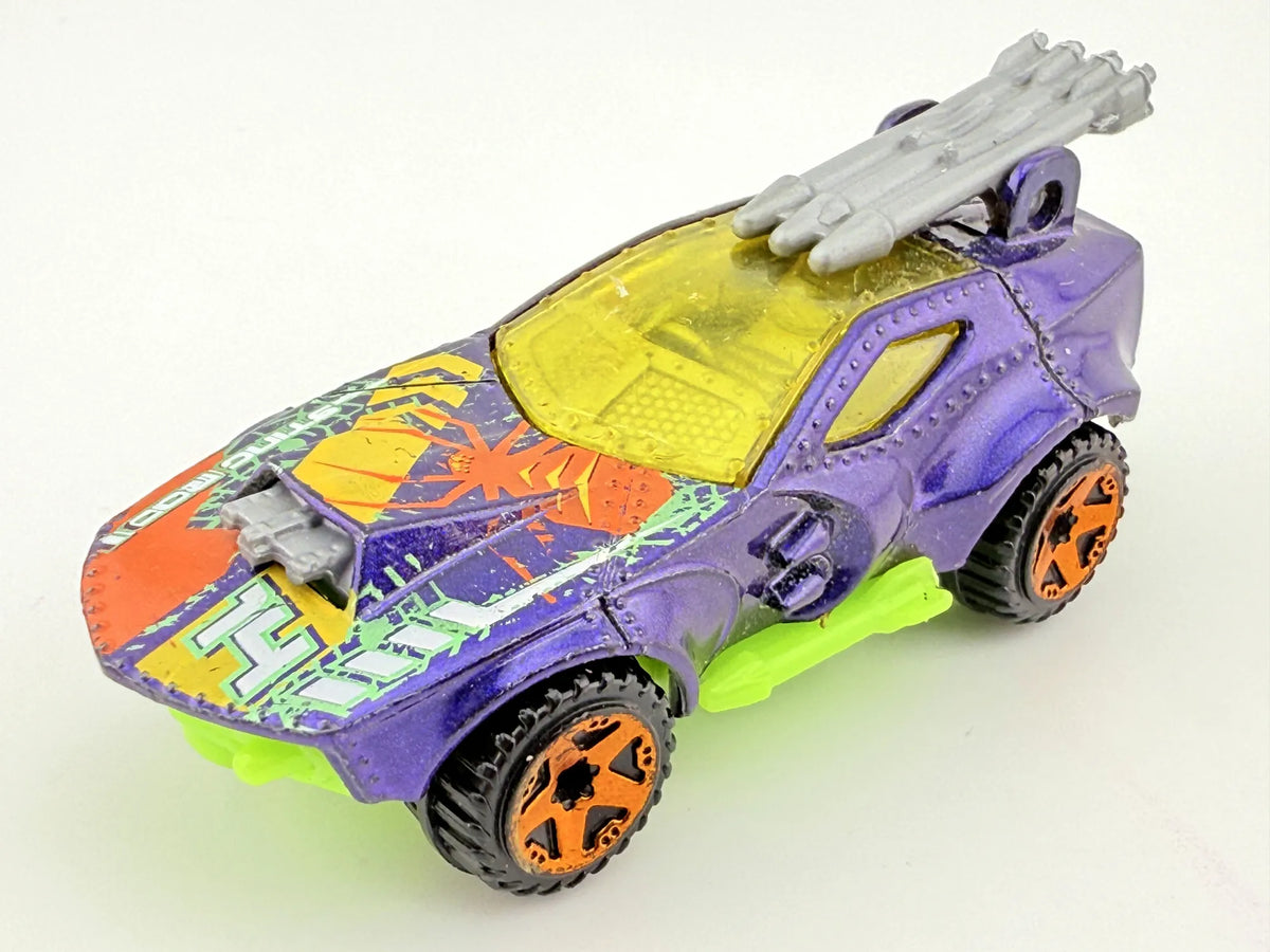 STING ROD II, Hot Wheels 2009, Die cast 1188 MJ 1 NL, Fiolet, 1:64 Resoraki – zdjęcie 9
