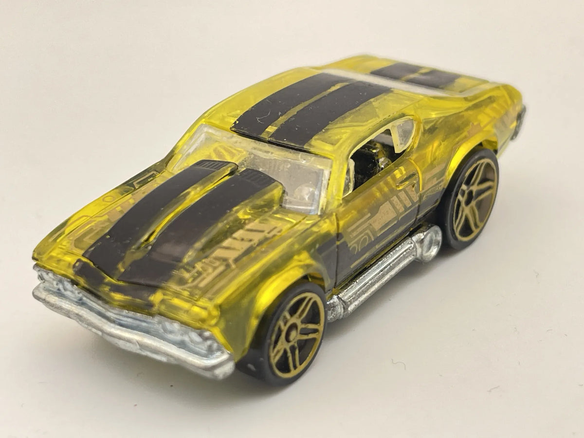 '69 CHEVELLE, Hot Wheels 2004, Resoraki, Die cast F03, I, Nl, Żółty, 1:64 – zdjęcie 8