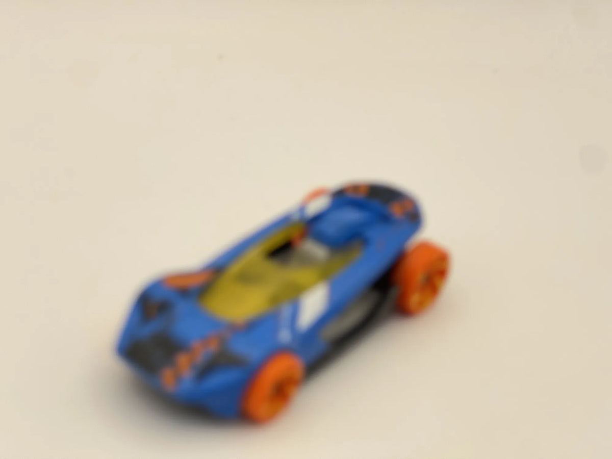 HW WARP SPEEDER, Hot Wheels 2019, Resoraki, Die cast, Niebieski, 1:64 – zdjęcie 9