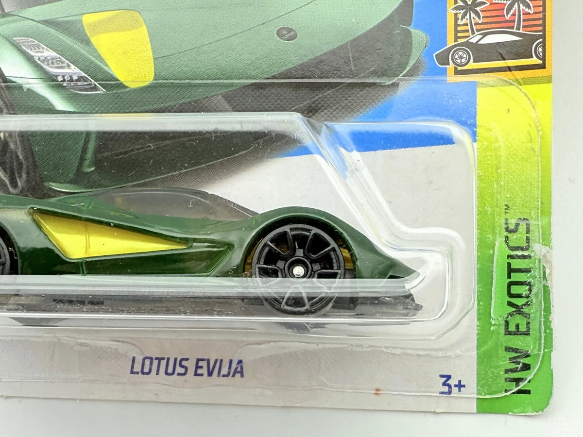 LOTUS EVIJA, Hot Wheels 2022, Resoraki, HW EXSOTICS Die cast, Zielony, 1:64 – zdjęcie 5