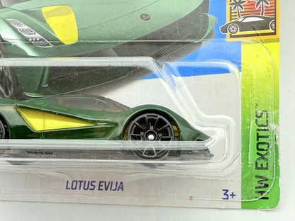LOTUS EVIJA, Hot Wheels 2022, Resoraki, HW EXSOTICS Die cast, Zielony, 1:64 – zdjęcie 5