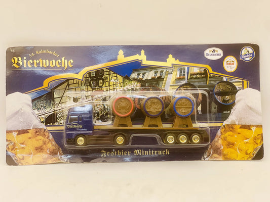 MAN TRUCK Grell 2003 1:87 Ciężarówka Promocyjna Bierwoche Blister Niebieski