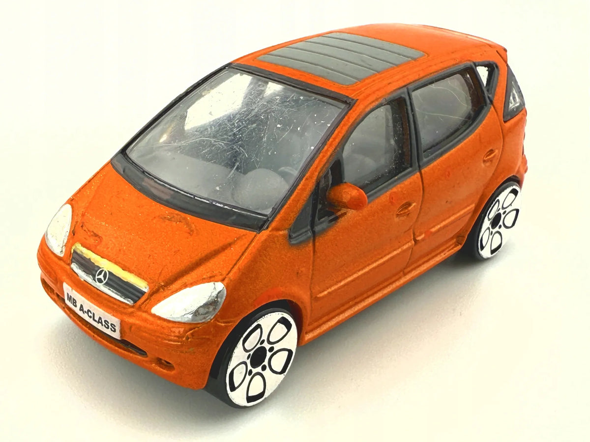 MERCEDES-BENZ A-CLASS, Realtoy, Resoraki, Die cast 110216, Pomarańczowy – zdjęcie 9