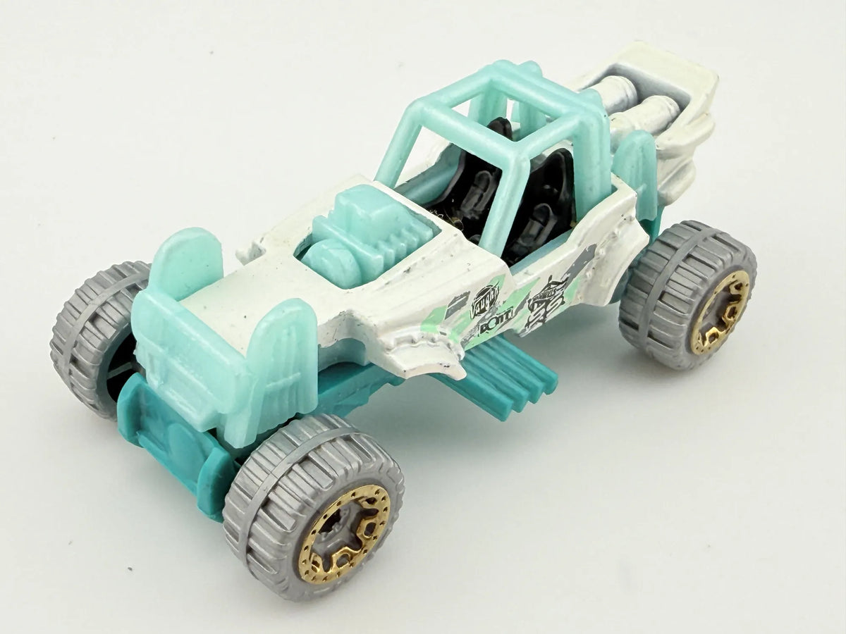 FUTURYSTYCZNY BUGGY, Hot Wheels 2013, Die cast BDC94, Biały, 1:64, Resoraki – zdjęcie 8