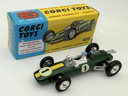 LOTUS CLIMAX FORMULA 1 Corgi Ciemnozielony 1:43 Made in United Kingdom – zdjęcie 6