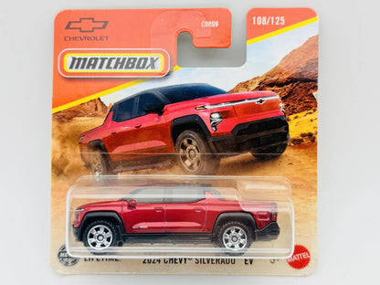 Chevrolet Silverado EV Hot Wheels 2024 Superfast 1:64 Pickup Blister – zdjęcie 9