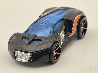 ULTRA RAGE, Hot Wheels 2007, Resoraki, Die cast E12, Czarny, 1:64 – zdjęcie 8