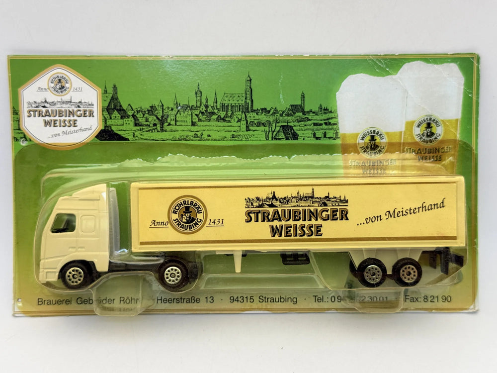 Volvo 850 Estate Grell 1:87 Ciężarówka Promocyjna STRAUBINGER WEISSE Luzak