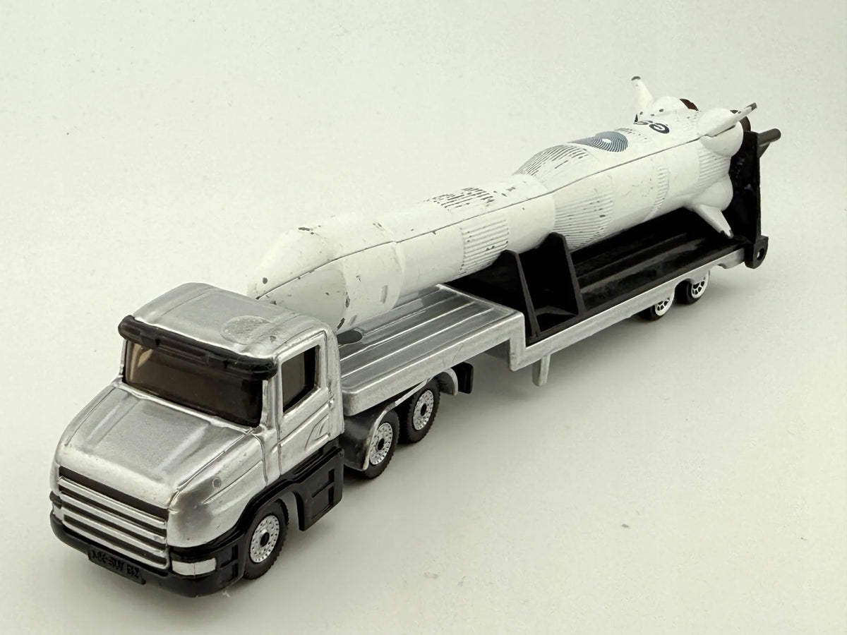 ROCKET CARRIER, Siku, Resoraki, Die cast, Srebrny, 1:87 – zdjęcie 12