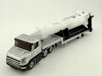 ROCKET CARRIER, Siku, Resoraki, Die cast, Srebrny, 1:87 – zdjęcie 12