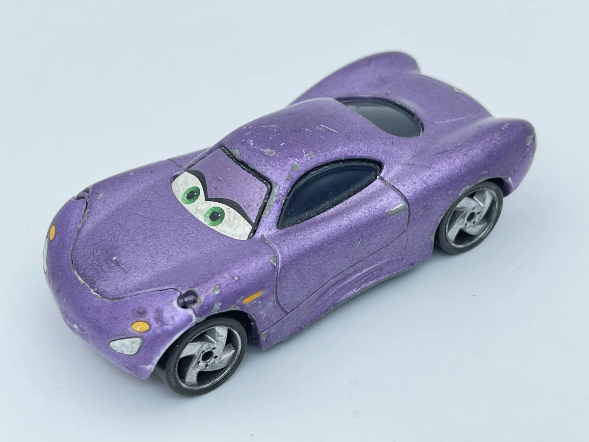 Holley Shiftwell, Mattel Auta Disney Pixar, Resoraki 1:60 metalic fioletowy – zdjęcie 9