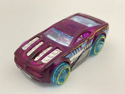 HORSEPLAY, Hot Wheels 2004 Resoraki Die cast 1429 Fiolet przeźroczysty 1:64 – zdjęcie 8