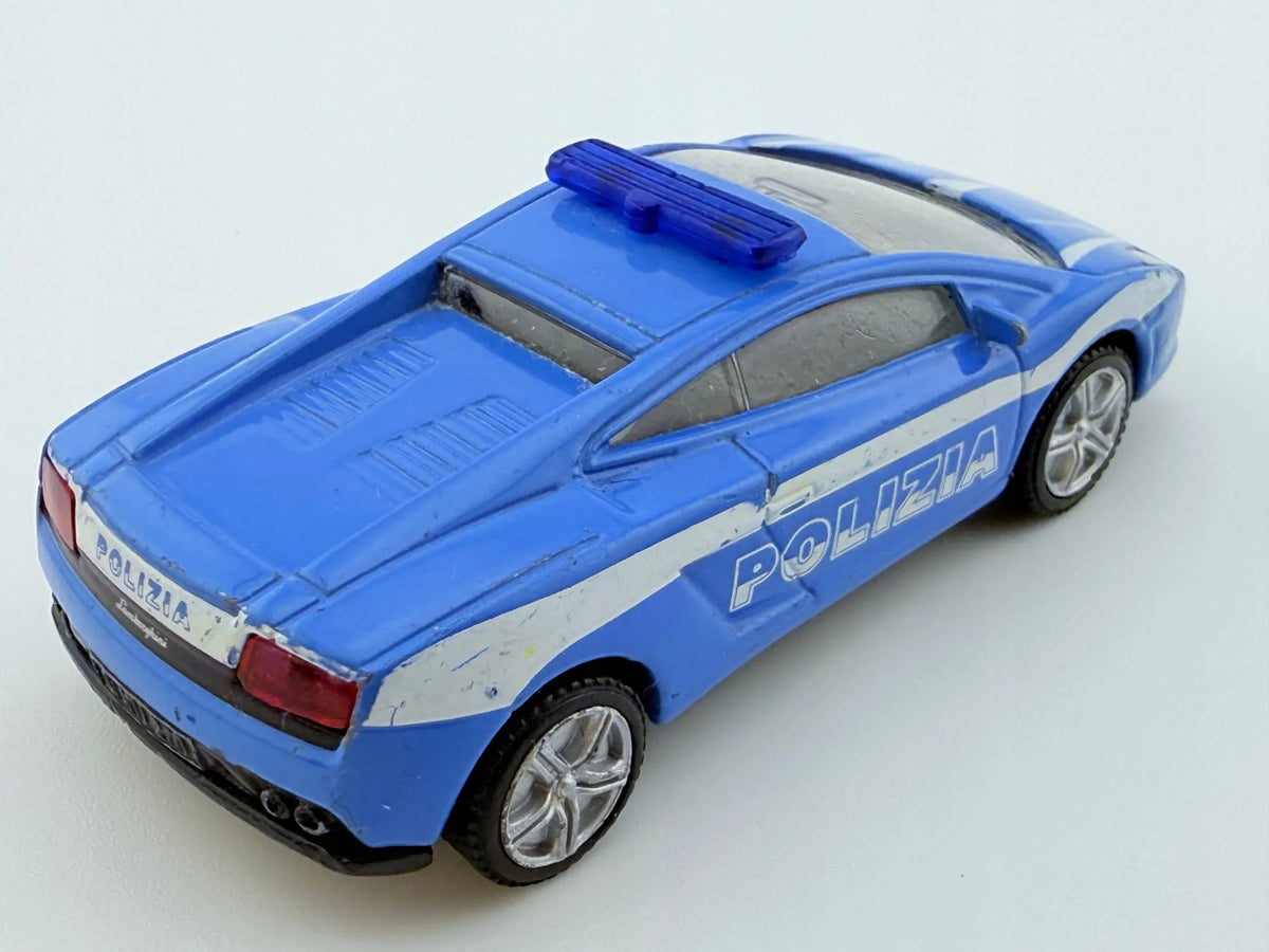 Lamborghini Gallardo Policja SIKU Niebieski 1:64 – zdjęcie 9