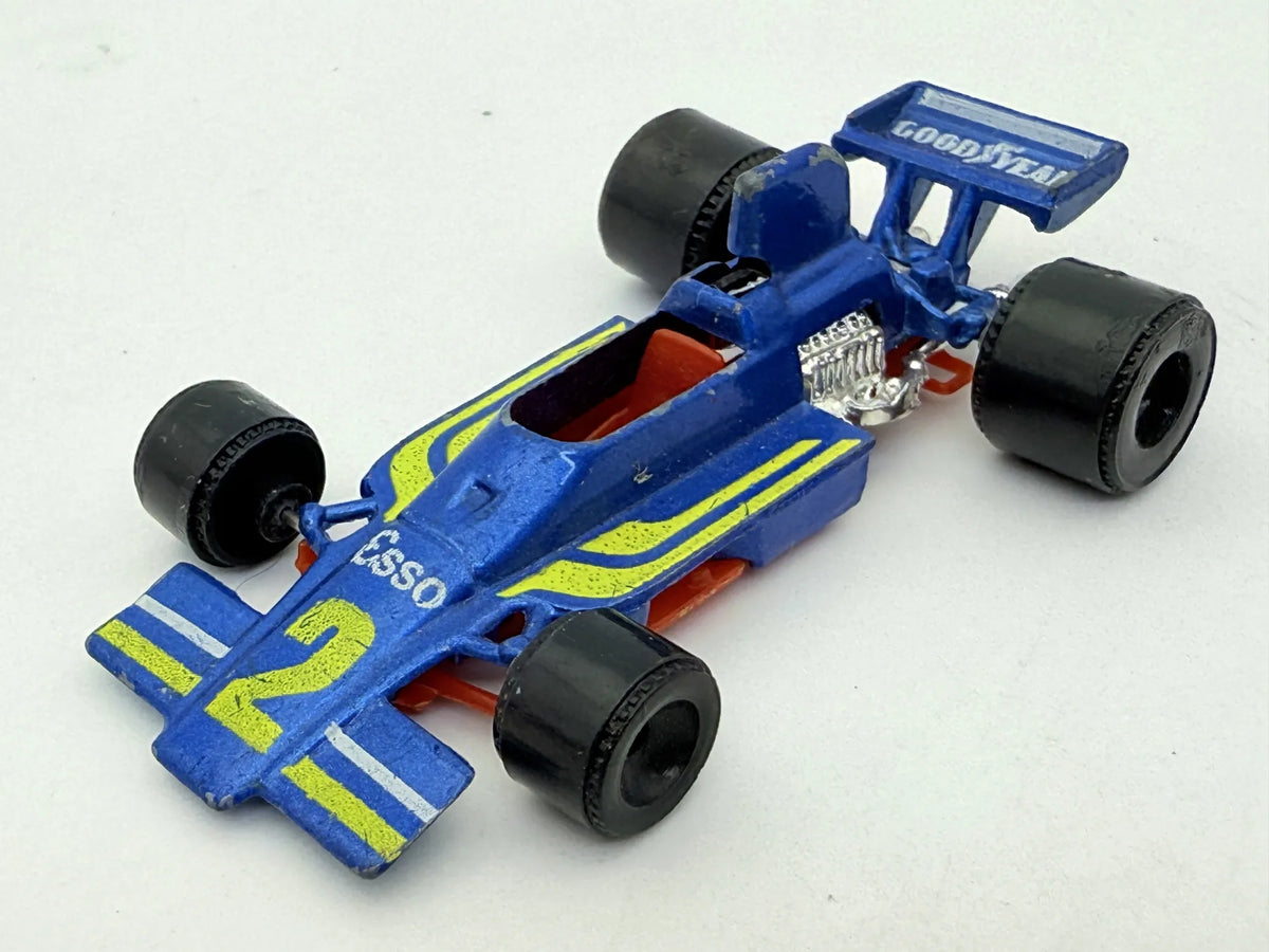 Formuła 1, Esso 2, Goodyear, Playart, Die cast, Resoraki, Niebieski, 1:64 – zdjęcie 7