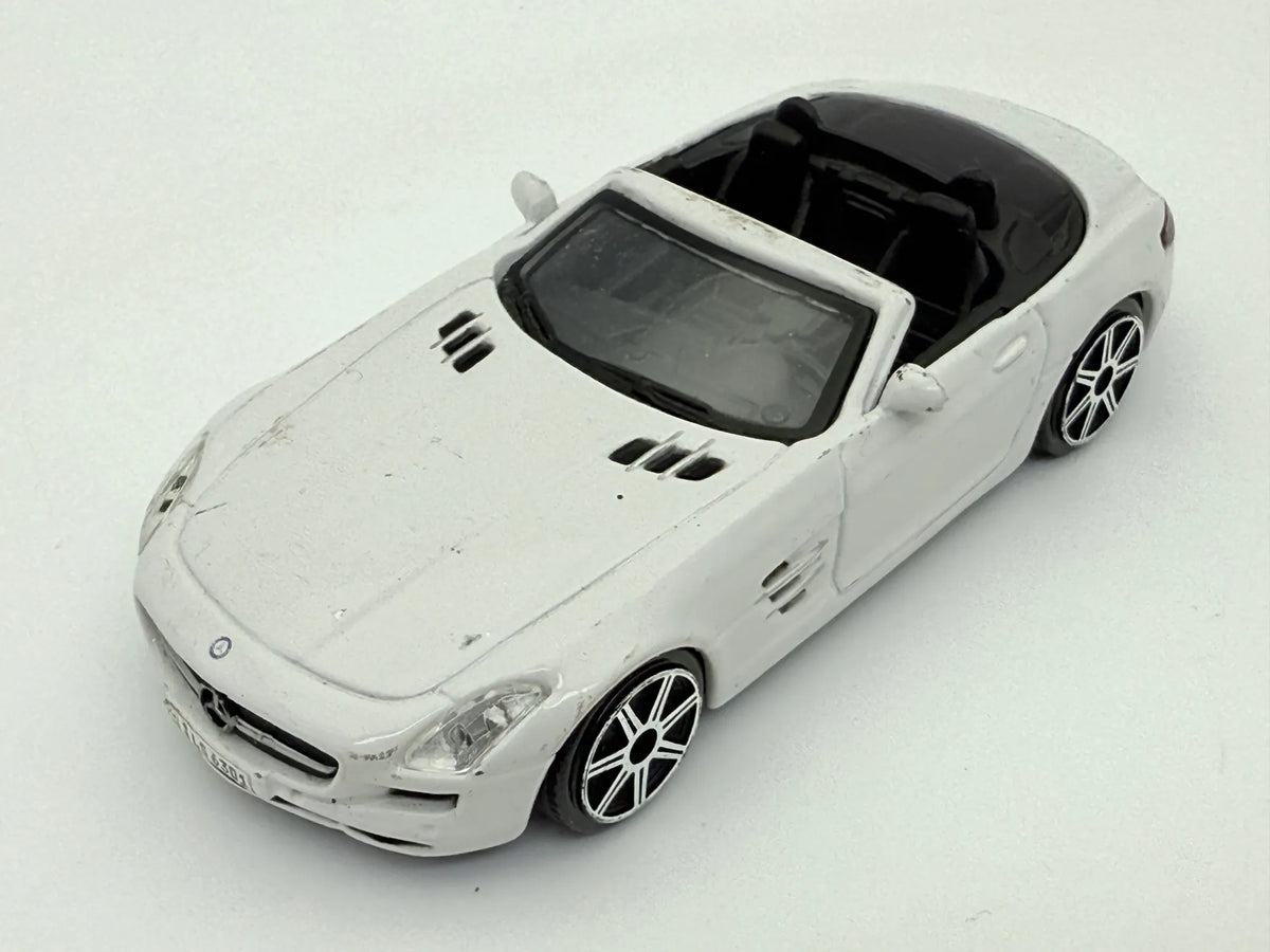 Mercedes-Benz Sls Amg Roadster Bburago Biały 1:43 – zdjęcie 8