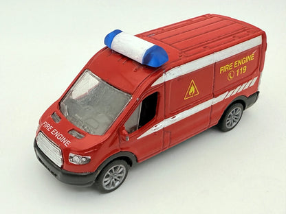Jak Ford Transit Straż pożarna Czerwony 1:43 – zdjęcie 10