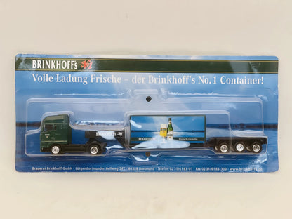 MAN TRUCK Grell 1:87 Ciężarówka Promocyjna BRINKHOFF's No1 Blister Zielony – zdjęcie 6