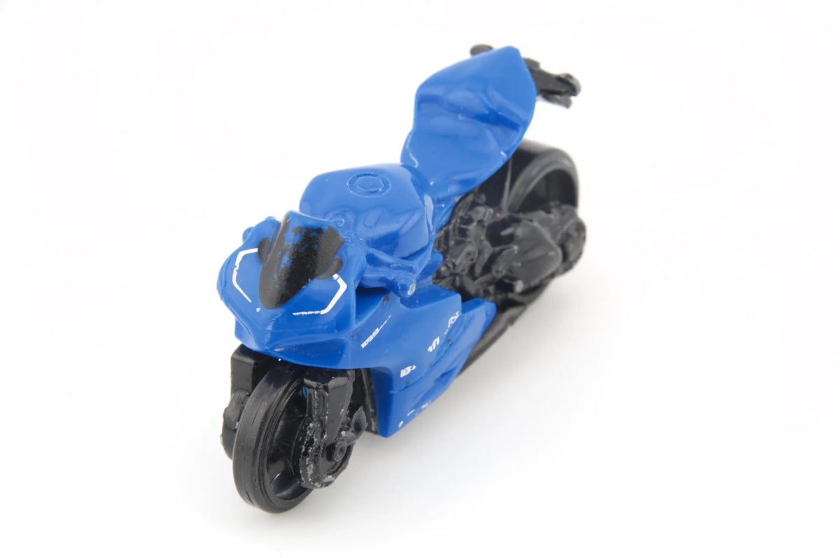 Motocykl Sportowy Hot Wheels Niebieska 1:64 – zdjęcie 8