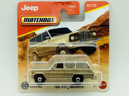 Jeep Wagoneer Matchbox 2024 Superfast 1:64 Blister Beżowy – zdjęcie 9