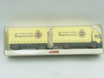 Mercedes-Benz Atego Wiking 1:87 Ciężarówka Promocyjna WARSTEINER Kremowy – zdjęcie 6
