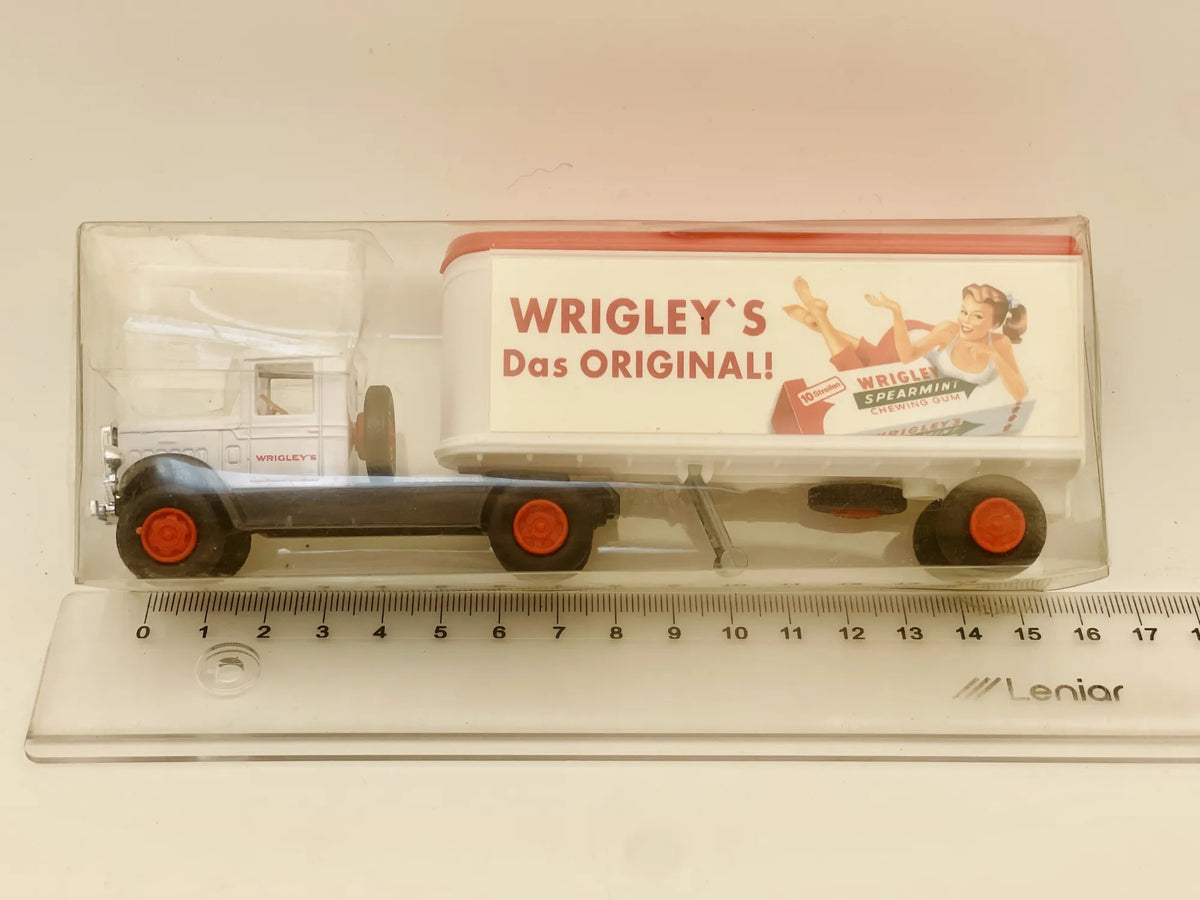 Oldtimer Classic Truck Grell 1:87 Biały Wrigley’s „Wrigley’s Das Original” – zdjęcie 5