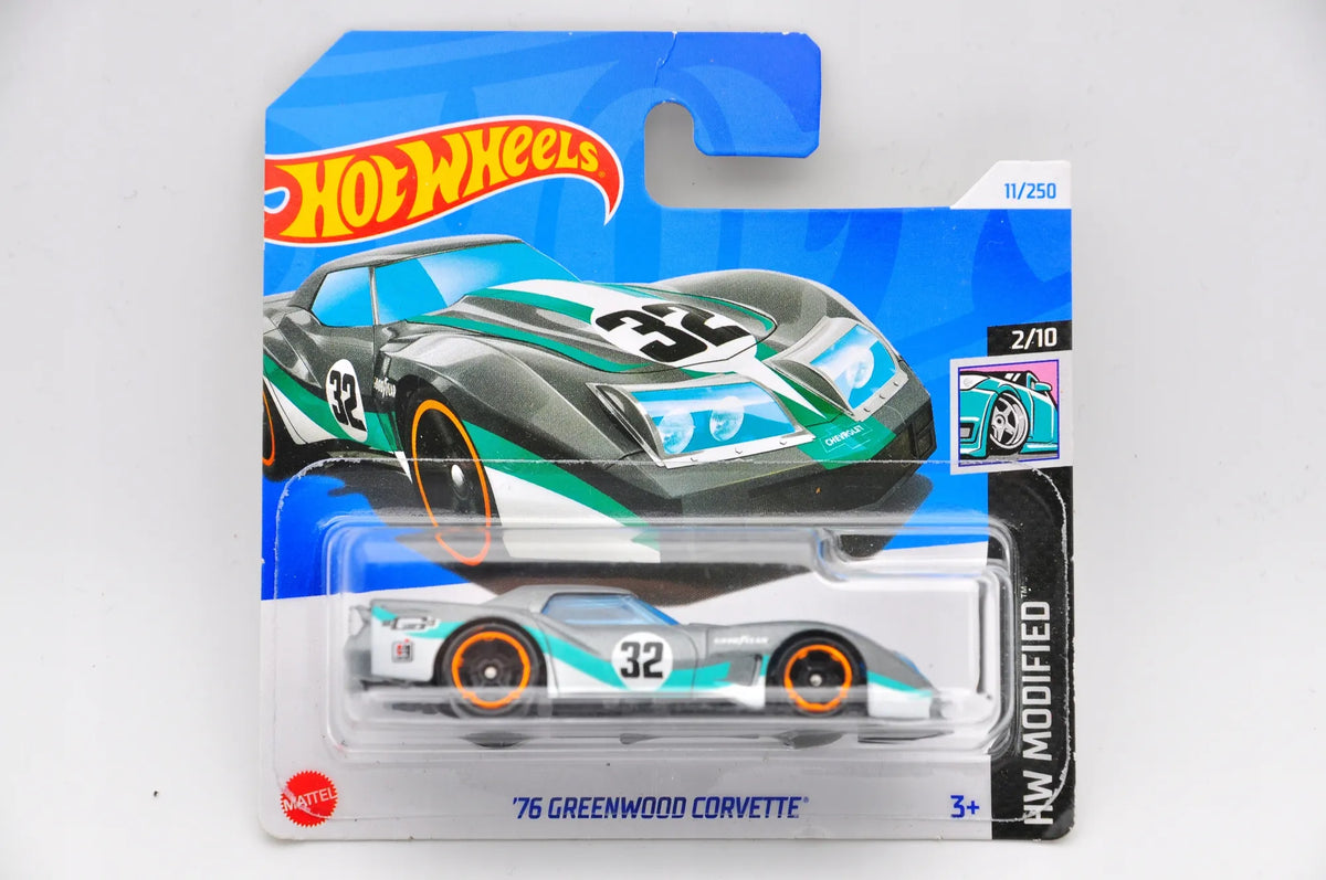 '76 GREENWOOD CORVETTE Hot Wheels 2024 Grafitowy 1:64 – zdjęcie 9