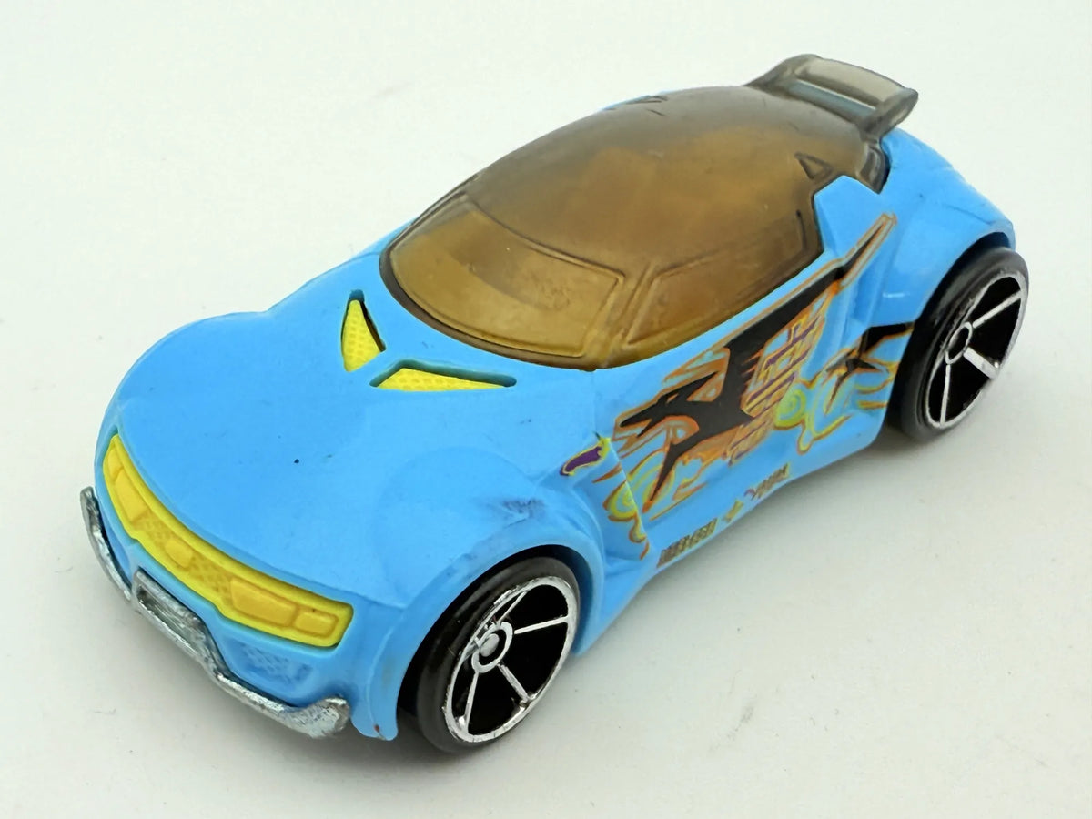 High Voltage Hot Wheels Niebieski 1:64 – zdjęcie 9