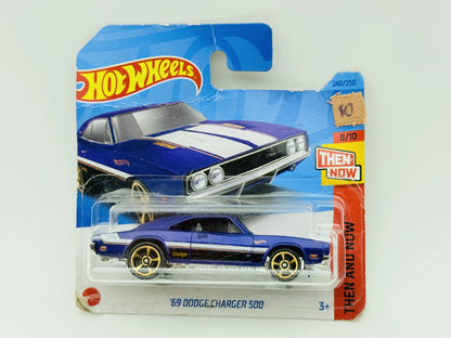 Dodge Charger 500 Hot Wheels 2023 THEN AND NOW 1:64 Muscle car Blister – zdjęcie 4