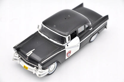 FORD FAIRLANE, Nieznana, Resoraki, Die cast 70000, Czarno-Biała, 1:43 – zdjęcie 9