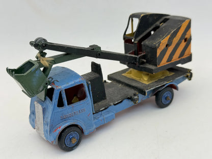 Ciężarówka Z Koparką Qualitoys Benbros 1940's 1:50 Made in England – zdjęcie 8
