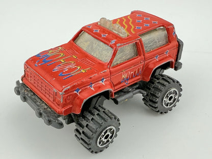 Jak Ford Bronco 4x4 z 1972, BIGFOOT, Die cast, Czerwony, 1:64, Resoraki – zdjęcie 9