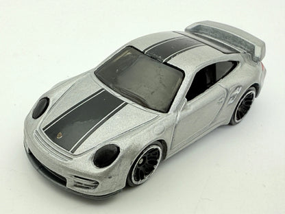 Porsche 911 Gt2 Hot Wheels Srebrny 1:64 – zdjęcie 10
